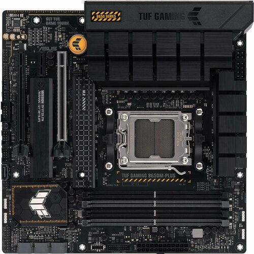 Материнская плата Asus TUF GAMING B650M-PLUS SocketAM5 AMD B650 4xDDR5 mATX AC97 8ch71 25Gg RAIDHDMIDP 2720000₽