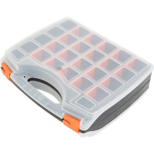 Органайзер ED-31 для мелочей двухсторонний 325x280x85 см пластик цвет черный