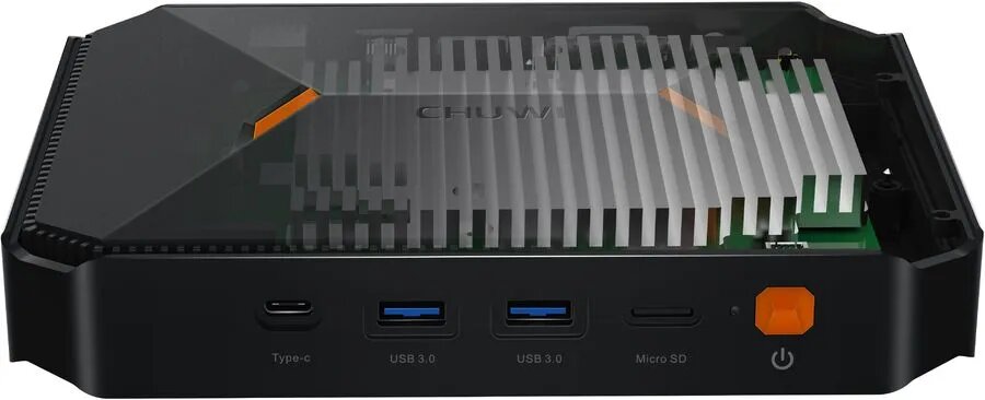 Компьютер Chuwi CWI527H N100/8GB/256GB SSD/UHD Graphics 600/BT/WiFi/Win11Home/black - фото №6