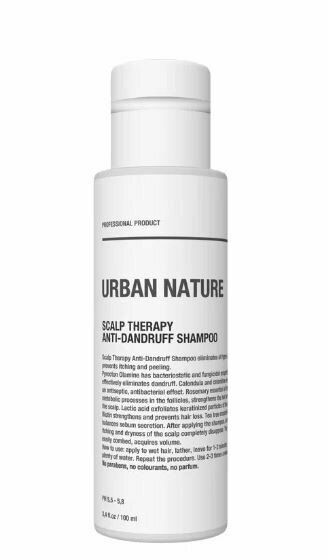 Urban Nature Шампунь против перхоти Scalp Therapy Anti-Dandruff, 100 мл