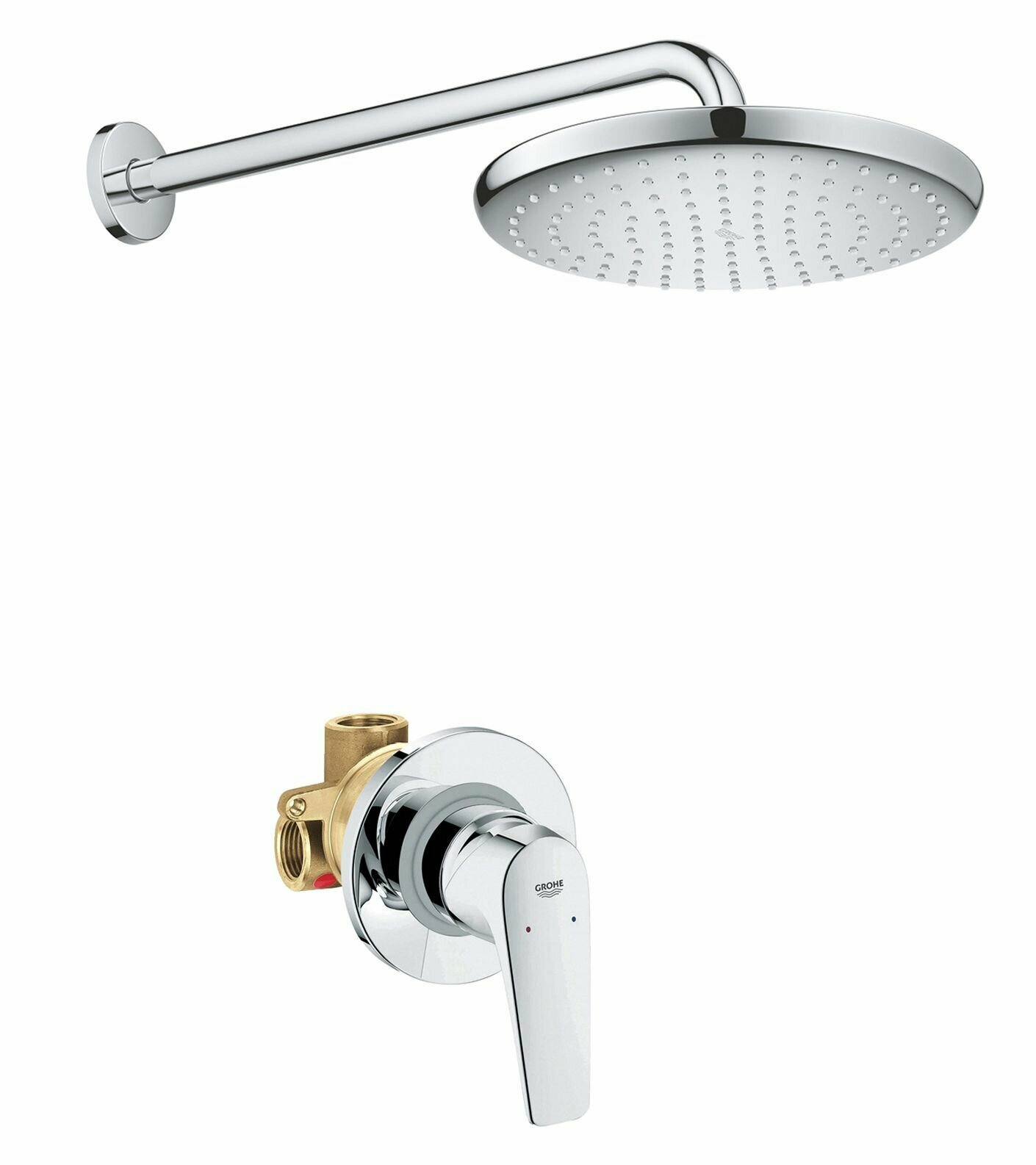 Тропический душ Grohe BauFlow Professional 250 Германия