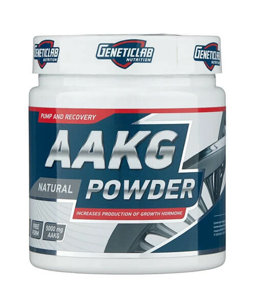 Аргинин Aakg Powder GeneticLAB порошок 150 г (Лайм)