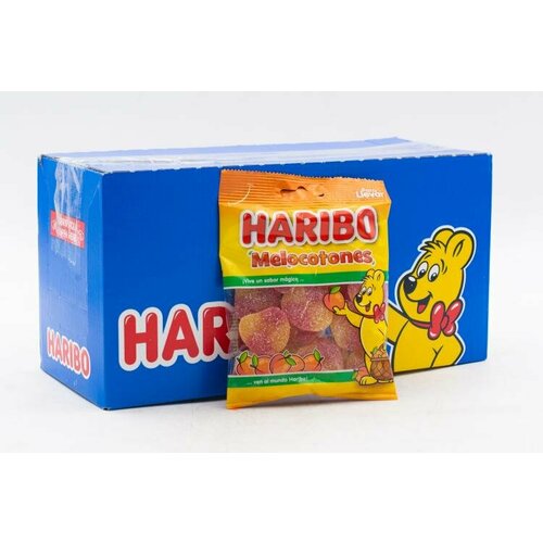 Мармелад жевательный Haribo Персики 100 гр Упаковка 18 шт