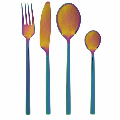 Набор из 24-х столовых приборов Villa D'Este STYLO RAINBOW, VD5907283
