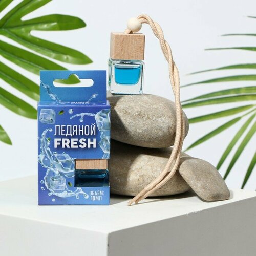 Ароматизатор подвесной в бутылочке размер ххL Ледяной fresh 10мл 372₽