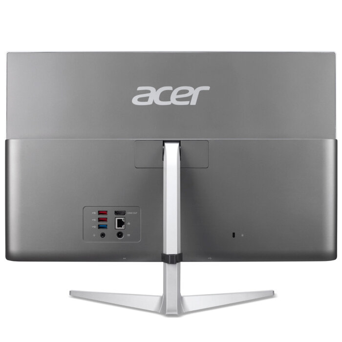 Моноблок Acer Aspire C22-1610 Processor N100/8Gb/SSD256Gb/215"/DLED/FHD/KB/M/noOS/silver (DQ BL7CD002)