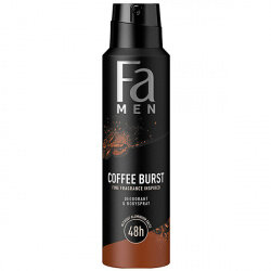 Набор из 3 штук Дезодорант для тела FA MEN 150мл спрей Coffee Burst