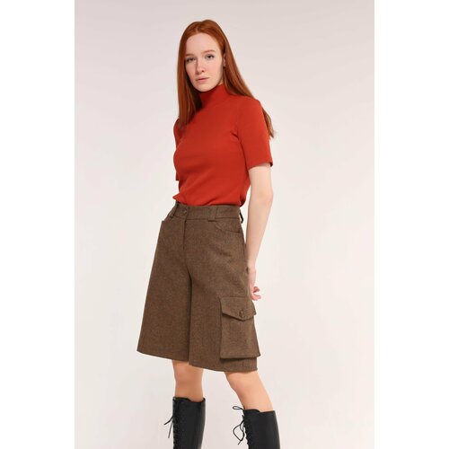 фото Шорты маковцвет, размер 42 xs, зеленый