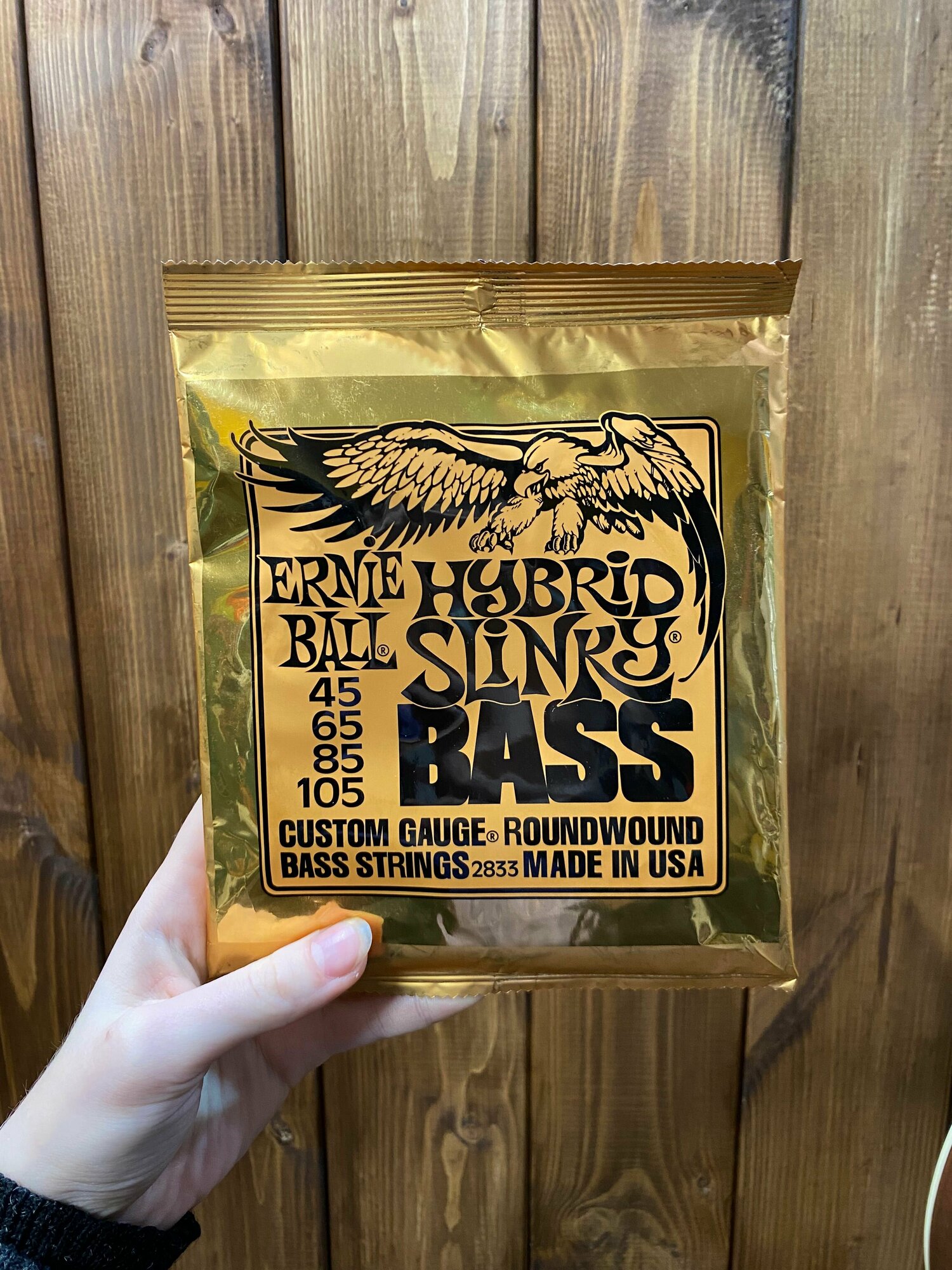 Струны для бас-гитары ERNIE BALL 2833 HYBRID SLINKY - (45-65-85-105)