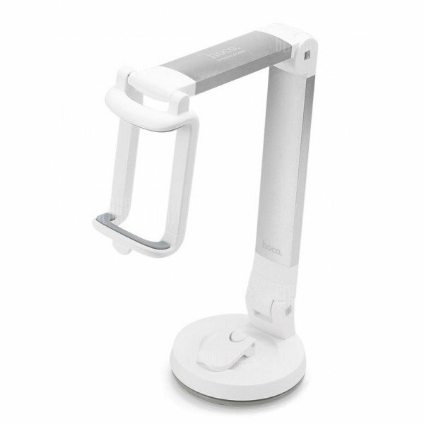 Автомобильный держатель Hoco P6 Tabletop Aluminum серебристый — фото 2