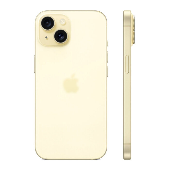 Муляж iPhone 15 желтый