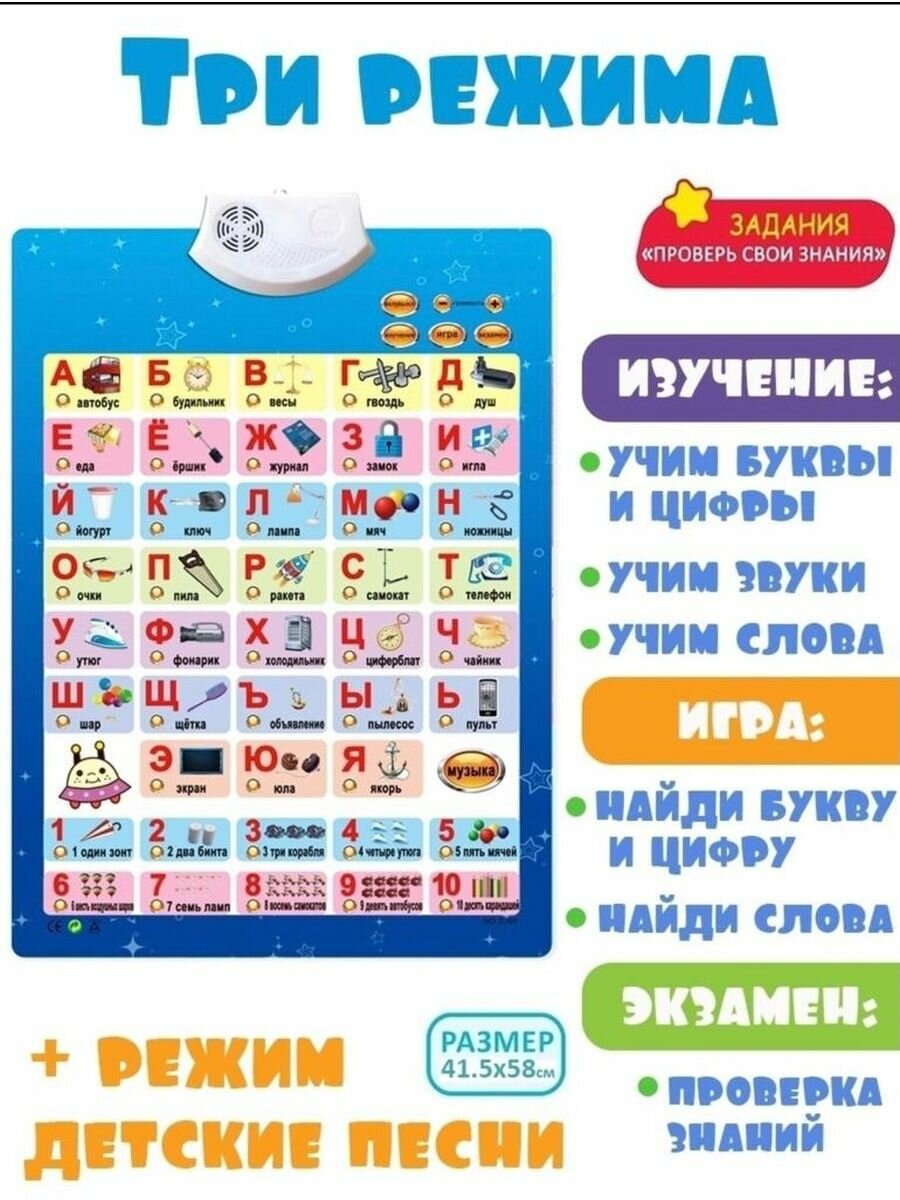 "Говорящая Азбука" на батарейках