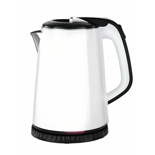 Чайник чайник электрический электрочайник 2200Вт 2 литра отключение при снятии с подставки световой индикатор белый 125000₽