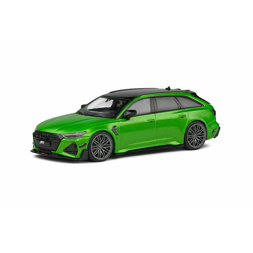 Audi abt rs 6-R avant 2022 green metallic black / ауди абт