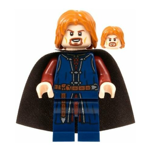 Минифигурка Лего Lego lor126 Boromir - Dark Blue Legs the hobbit the lord of the rings
