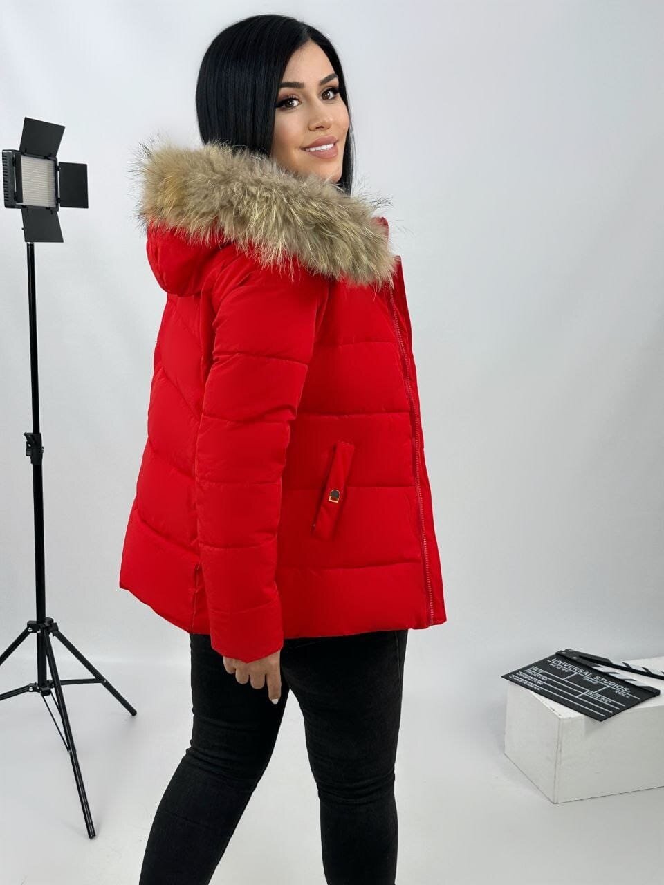 Куртка Diffberd, размер 44, красный — фото 1