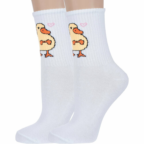 фото Носки красная ветка 2 пары, размер 18-20, белый