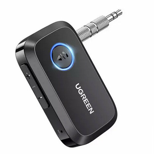 автомобильный музыкальный приемник car aux bluetooth music receiver черный Ресивер Ugreen CM596 Black 90748