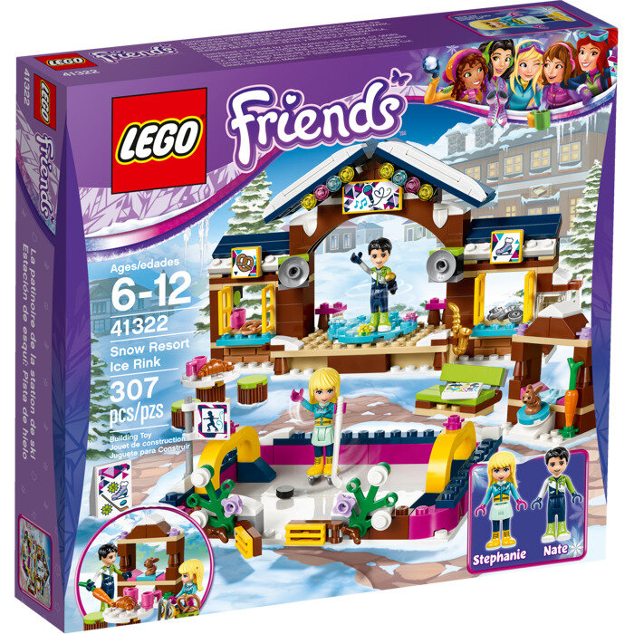 Конструктор LEGO Friends 41322 Каток на горнолыжном курорте, 307 дет.