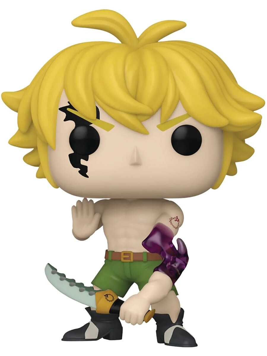 Фигурка Funko POP! Animation Seven Deadly Sins Meliodas (Demon Mode) w/(GW)Chase (Exc) (1344) 63132