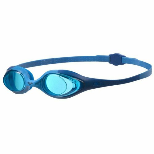 Очки для плавания ARENA Spider Jr (синий-голубой (92338/78)) очки для плавания детские arena spider jr арт 9233854 дымчатые линзы нерег перенос черн крас опр