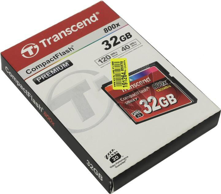 Карта памяти Compact-Flash Transcend - фото №13