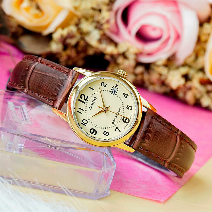 Наручные часы CASIO Collection, золотой — фото 1