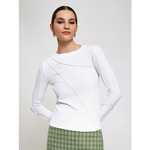 фото Лонгслив concept club, размер s, белый