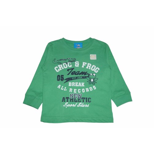 фото Лонгслив topolino, зеленый