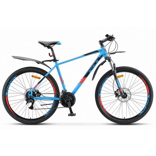фото Велосипед горный stels 27.5" navigator 745 d v010 (21" синий)