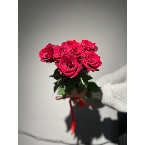 Розы Explorer 7 шт «Цветочная лавка»