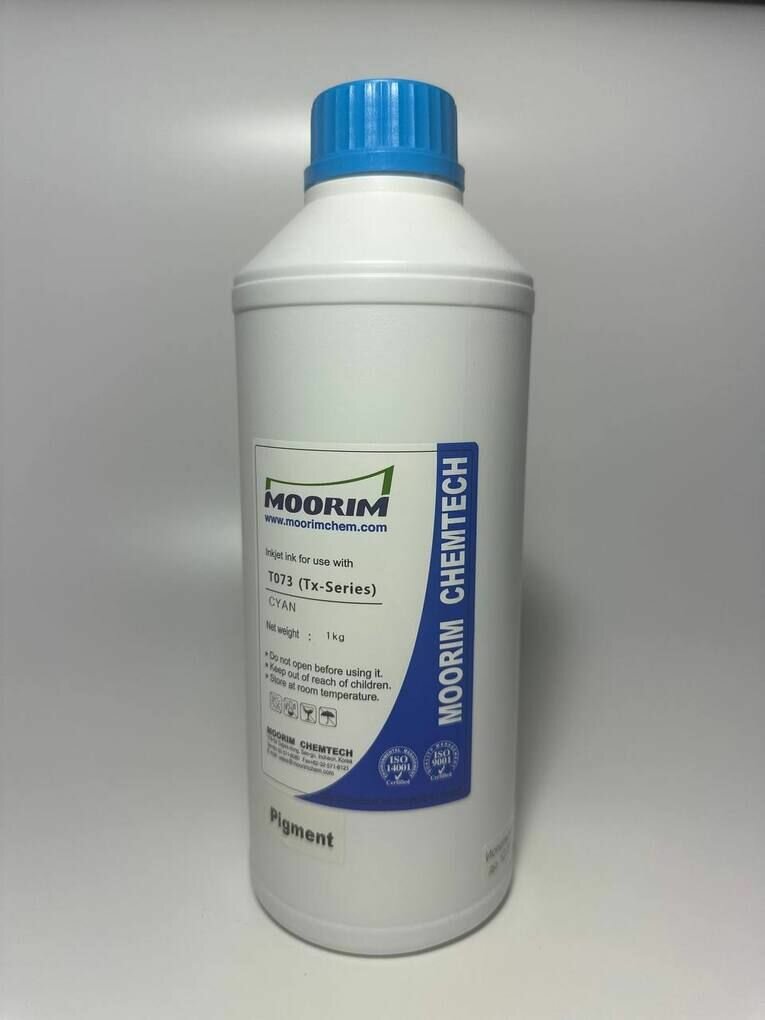 Чернила Moorim для Epson T0732/0922 1KG Cyan Pigment