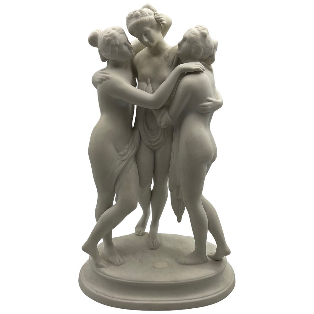 Бисквитная статуэтка "Три Грации" 1950-1960 гг. Scheibe-Alsbach, Германия (Лот №2)
