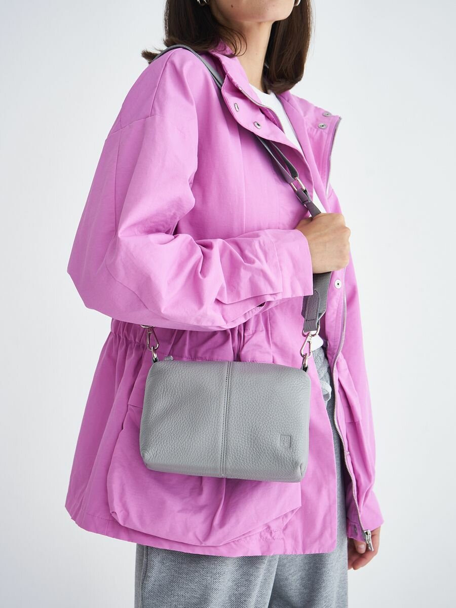 фото Сумка женская через плечо кожаная, сумочка кросс-боди натуральная кожа BLACKWOOD