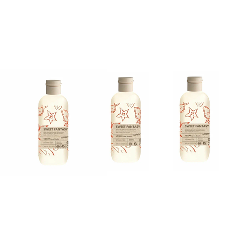 Гель для душа Bonny bloom Vegan Love Studio Sweet fantasy женский 300мл 3 шт