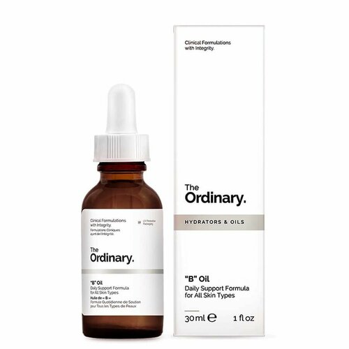 Масло с микроводорослями для ухода за кожей лица TheOrdinary B Oil 30 ml , Увлажняющее направлено на борьбу с обезвоживанием и первыми признаками старения кожи. антиоксидантную поддержку кожи.
