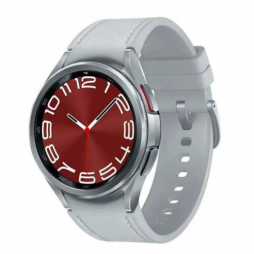 Умные часы Samsung Galaxy Watch 6 Classic LTE 43mm Silver-Silver SM-R955FZSACAU 4230400₽