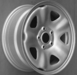 фото Колесный диск ГАЗ (Новгород) Волга 31105 6,5x15/5x108 ET45 D58,1 Серебристый