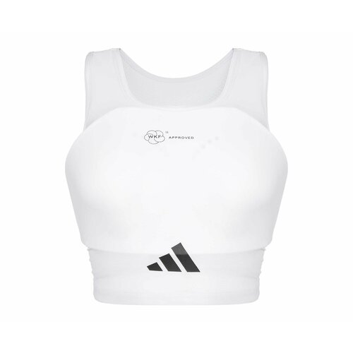 Защита груди женская WKF Lady Protector белая (размер XS)