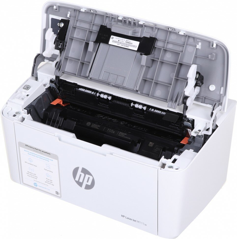Принтер лазерный HP LaserJet M111w (7MD68A) A4 WiFi белый — фото 1