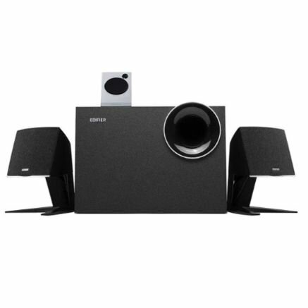 Колонки 2.1 Edifier M203BT BLACK (M203BT BLACK) черные - 42 Вт, Bluetooth, питание - сеть 220В
