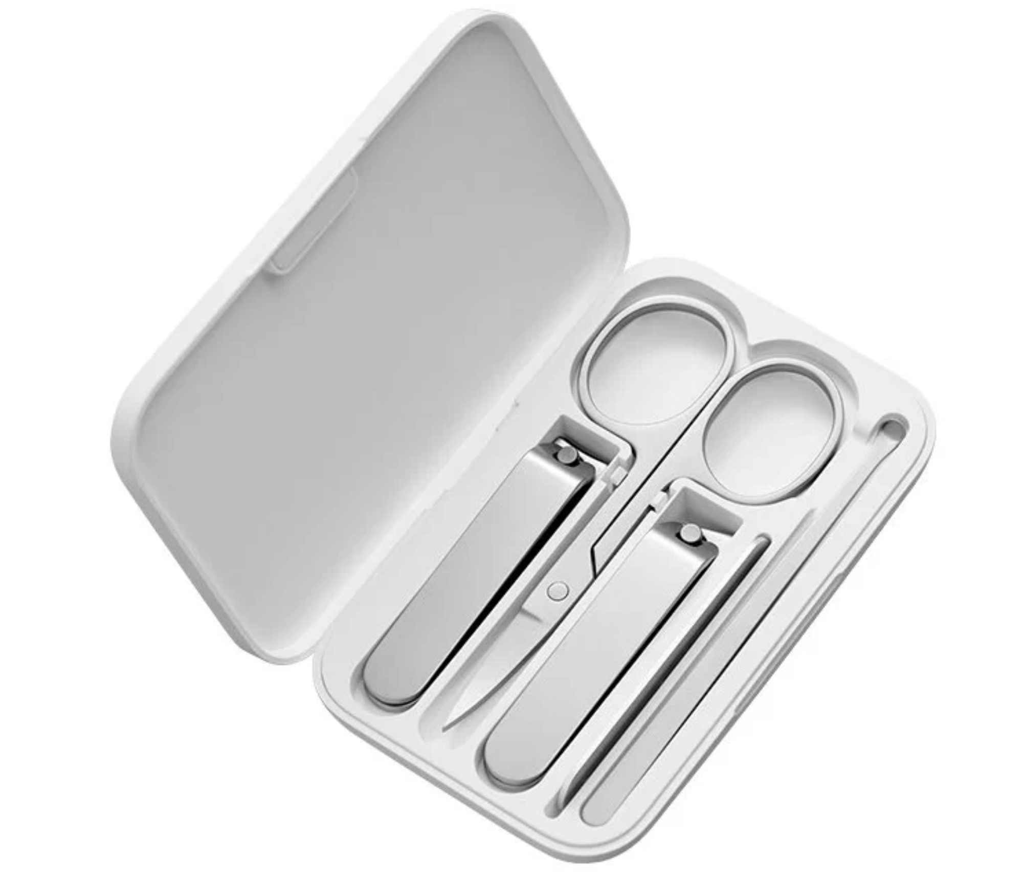Набор маникюрный Xiaomi Mijia Nail Clipper Five Piece Set Silver (MJZJD002QW) — фото 1