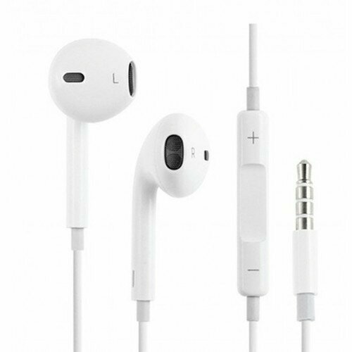 Наушники проводные EarPods, 3.5 мм с микрофоном