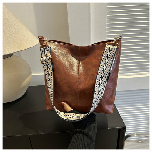 Сумка мессенджер Others темно-коричневый 657₽