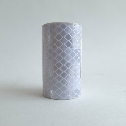 Скотч Светоотражающий шир5см длина 1м Белый 200₽