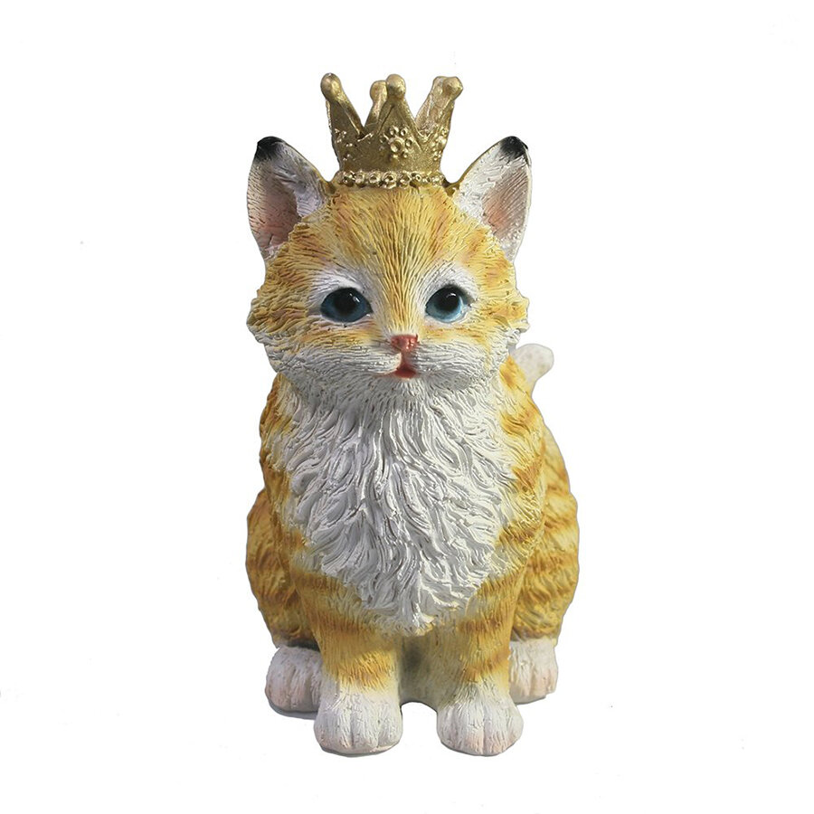 Фигурка Котенок Уильям (рыжий) 7х11х16см KSMR-718282/D199