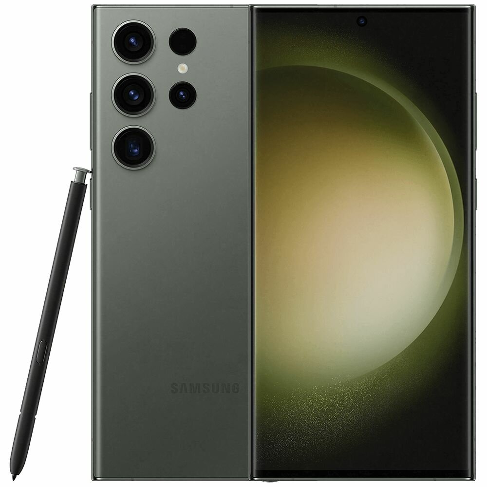 Смартфон Samsung S918 Galaxy S23 Ultra 12/256Gb 5G green (SM-S918)