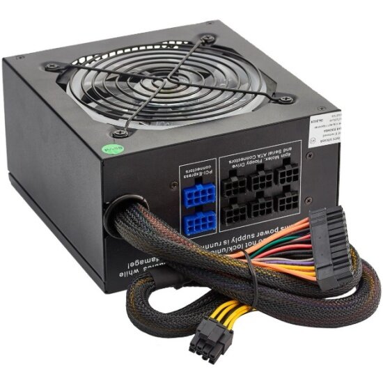 Блок питания ExeGate EVO800 EX280441RUS, 800Вт, ATX, 1 вентилятор — фото 1