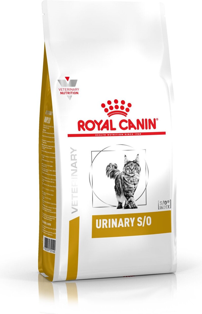 Сухой корм для кошек Royal Canin Urinary S/O LP 34 Feline диетический, при мочекаменной болезни, с курицей, 1,5 кг