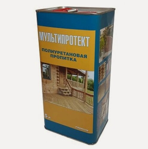 Изображение товара Пропитка мультипротект Универсальная полиуретановая износостойкая 5л